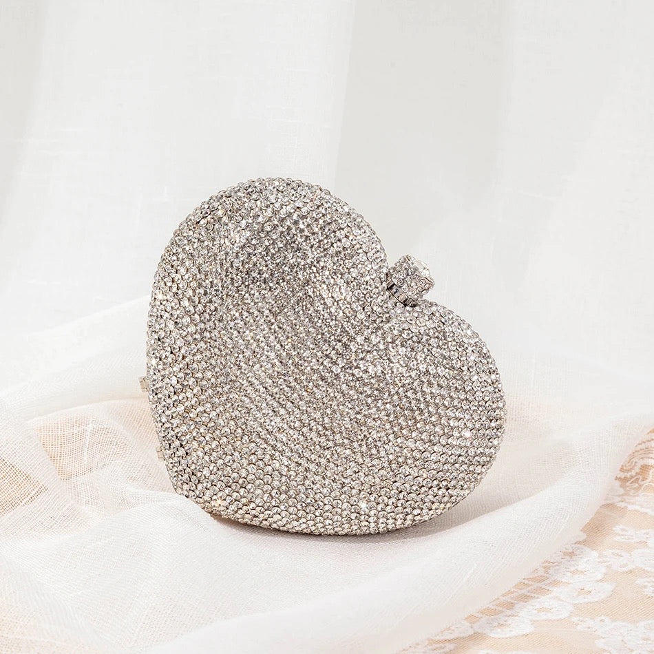Heart Shaped Evening Clutch Moline
