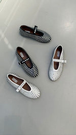 Diamond studded Ballerinas