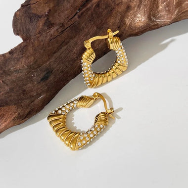 Box Chunky Earrings