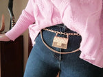 Tassel Chain Belt Bag