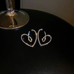 Heart studs