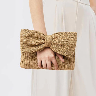 Jute Bow Bag