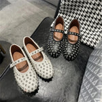 Diamond studded Ballerinas