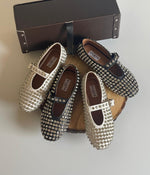 Diamond studded Ballerinas