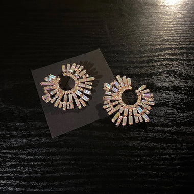 Luxury Circle Earrings