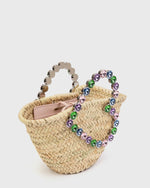 Mini Heart Basket Bag