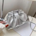 Metallic Cloud Bag