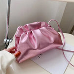 Metallic Cloud Bag