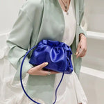 Metallic Cloud Bag