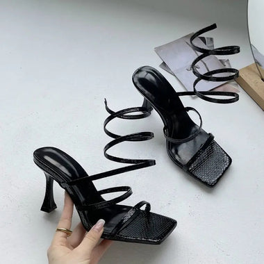 SquareToe Heels